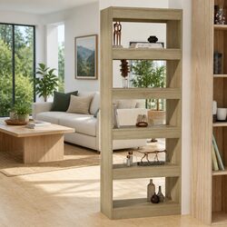 Practical Book Shelf Room Divider for Home Use