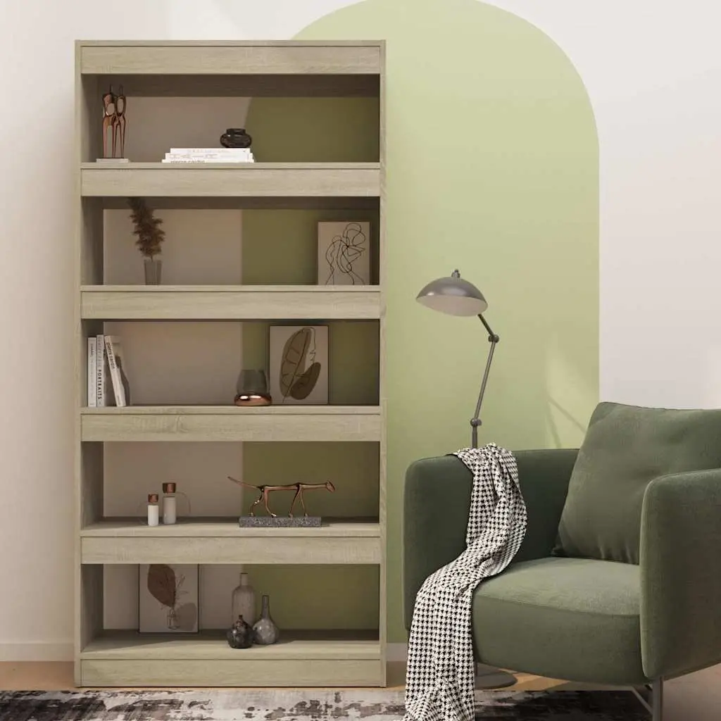 Book Cabinet Shelf for Room Division 80x30x166cm