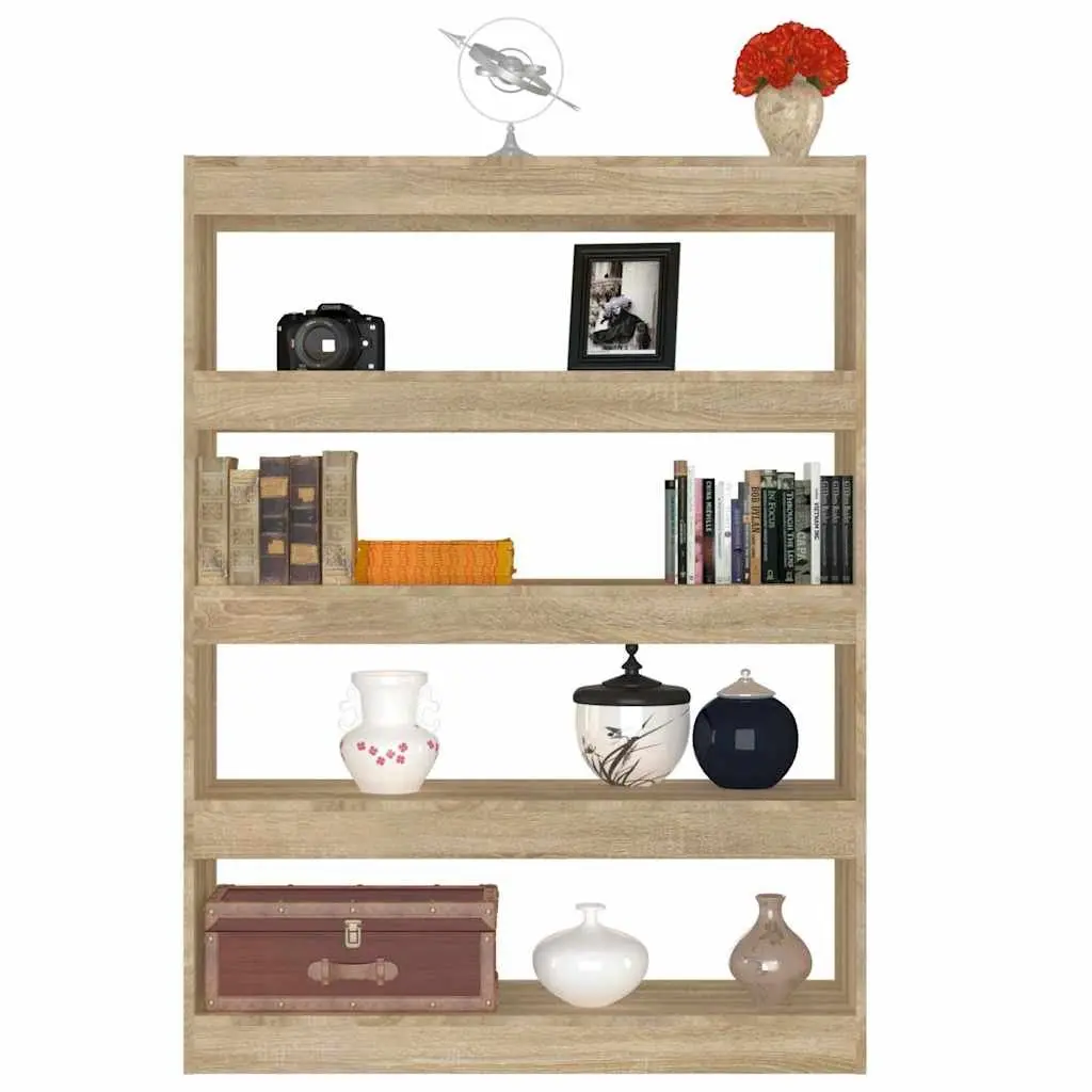 Book Cabinet Room Divider Shelving Unit Storage Organizer Brown Bookcase Stand