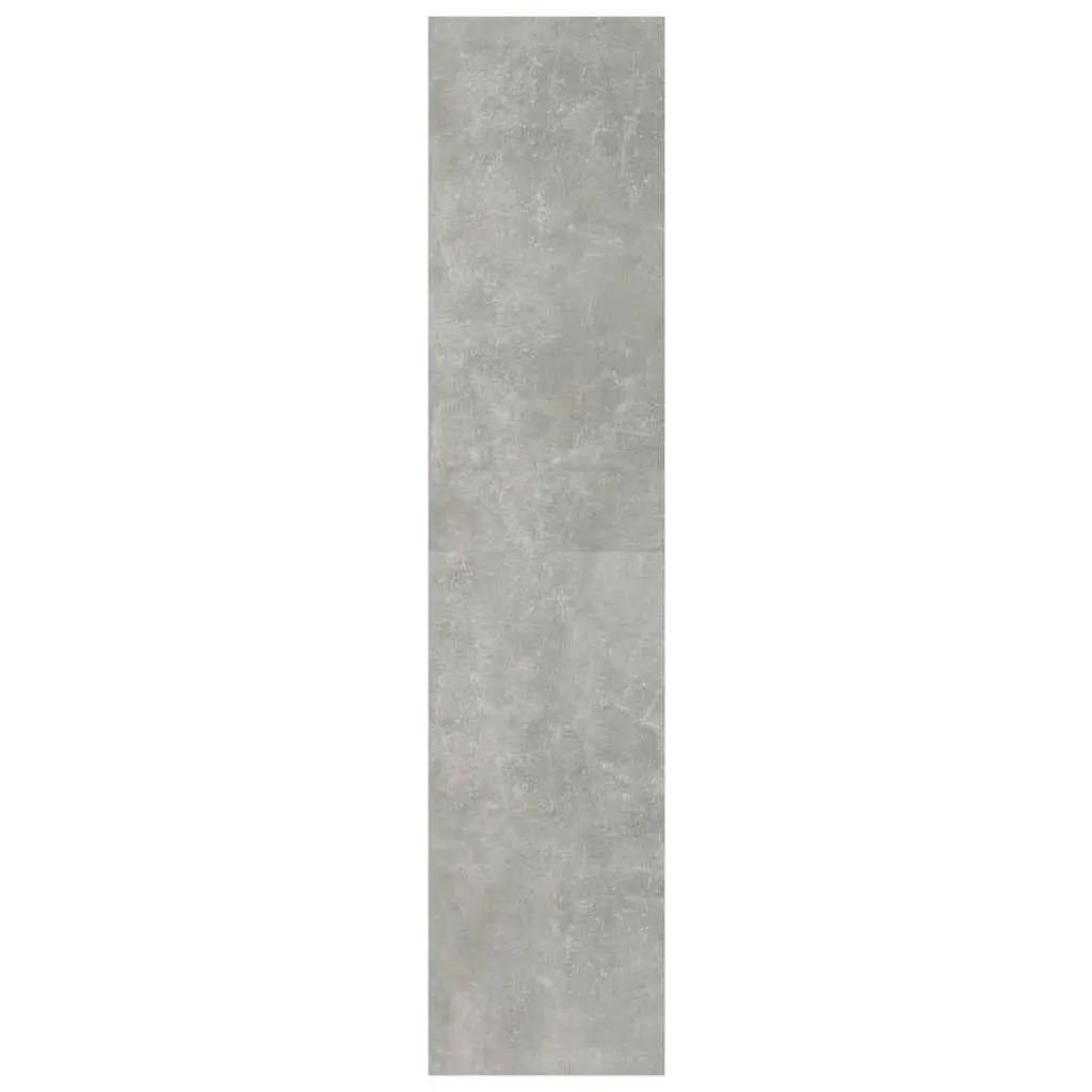 Book Cabinet Grey Shelving Unit Room Divider Storage Bookcase 100W x 30D x 135H cm
