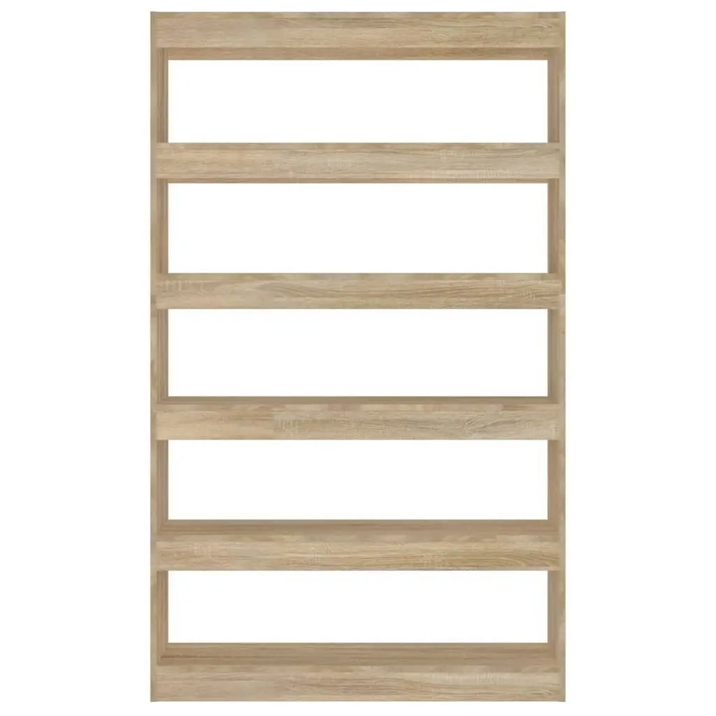 Book Cabinet Wooden Room Divider Shelving Unit Bookshelf Storage Organiser 100W x 30D x 166H cm Brown