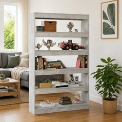 Practical Grey Book Cabinet for Everyday Use