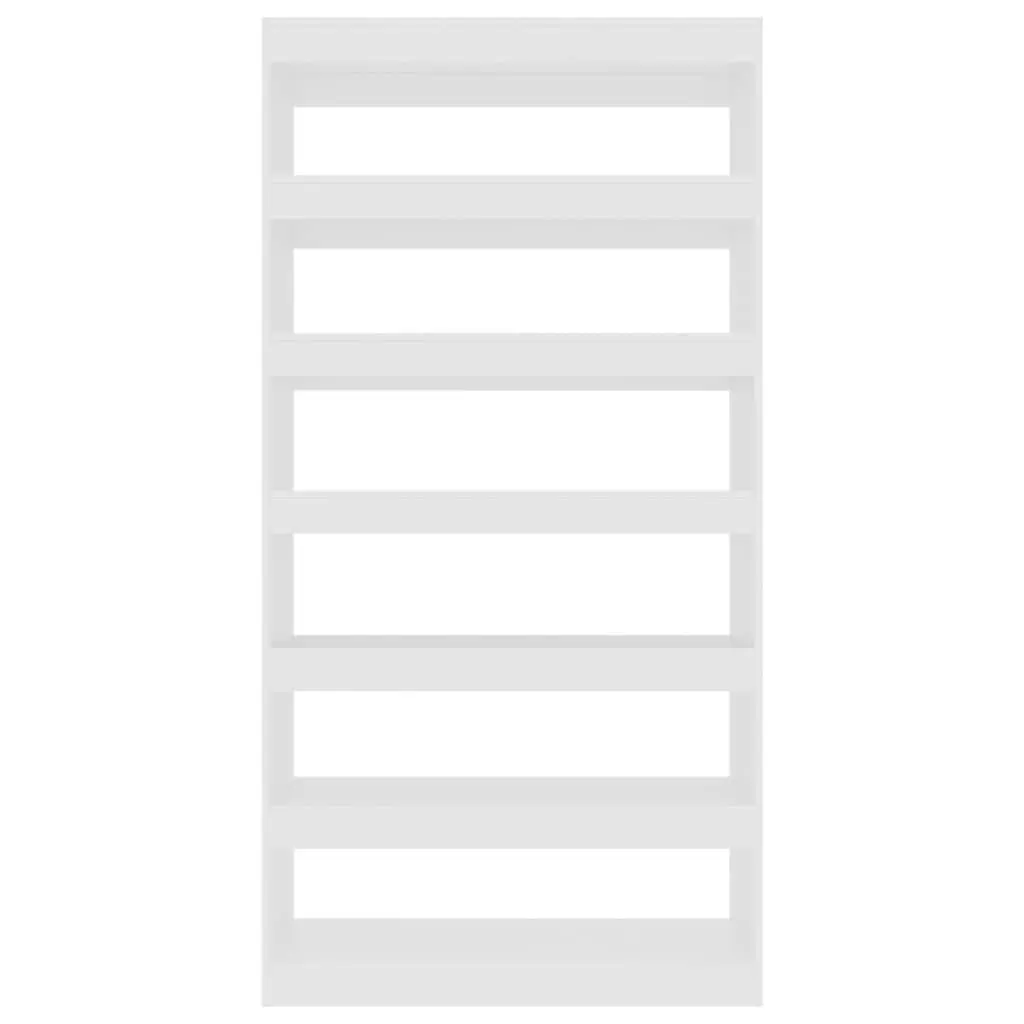 White Book Cabinet 100x30x198 cm for Home Use