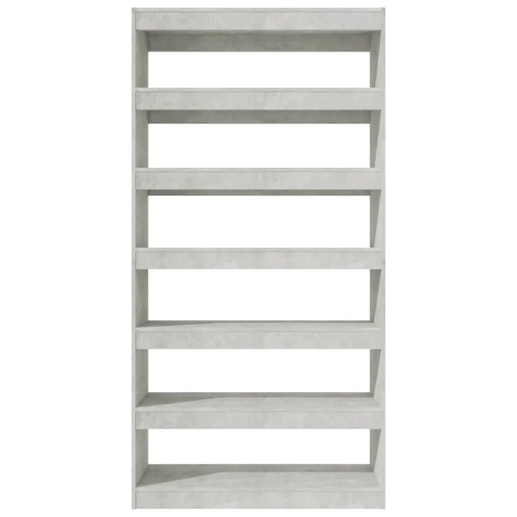 Grey Wood Book Cabinet for Home Storage