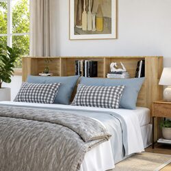 Functional Headboard Cabinet with Storage for Your Bedroom