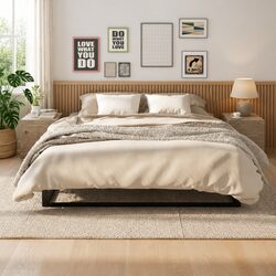 Bedside Cabinets 2 pcs Grey Engineered Wood Nightstand Storage Door