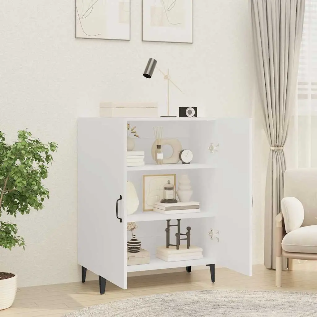 White Sideboard 70x34x90 cm for Home