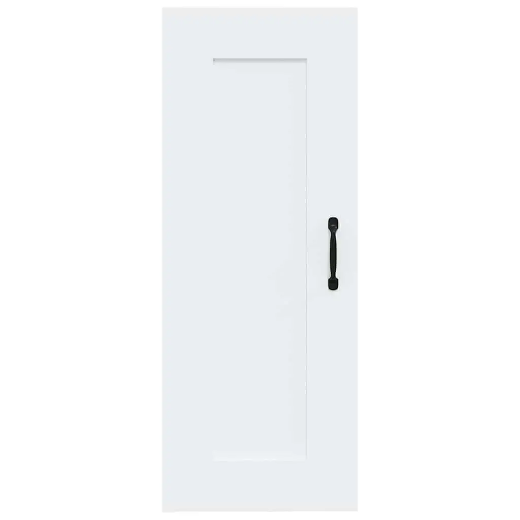 Wall-Mounted Storage Cabinet White 35x34x90cm