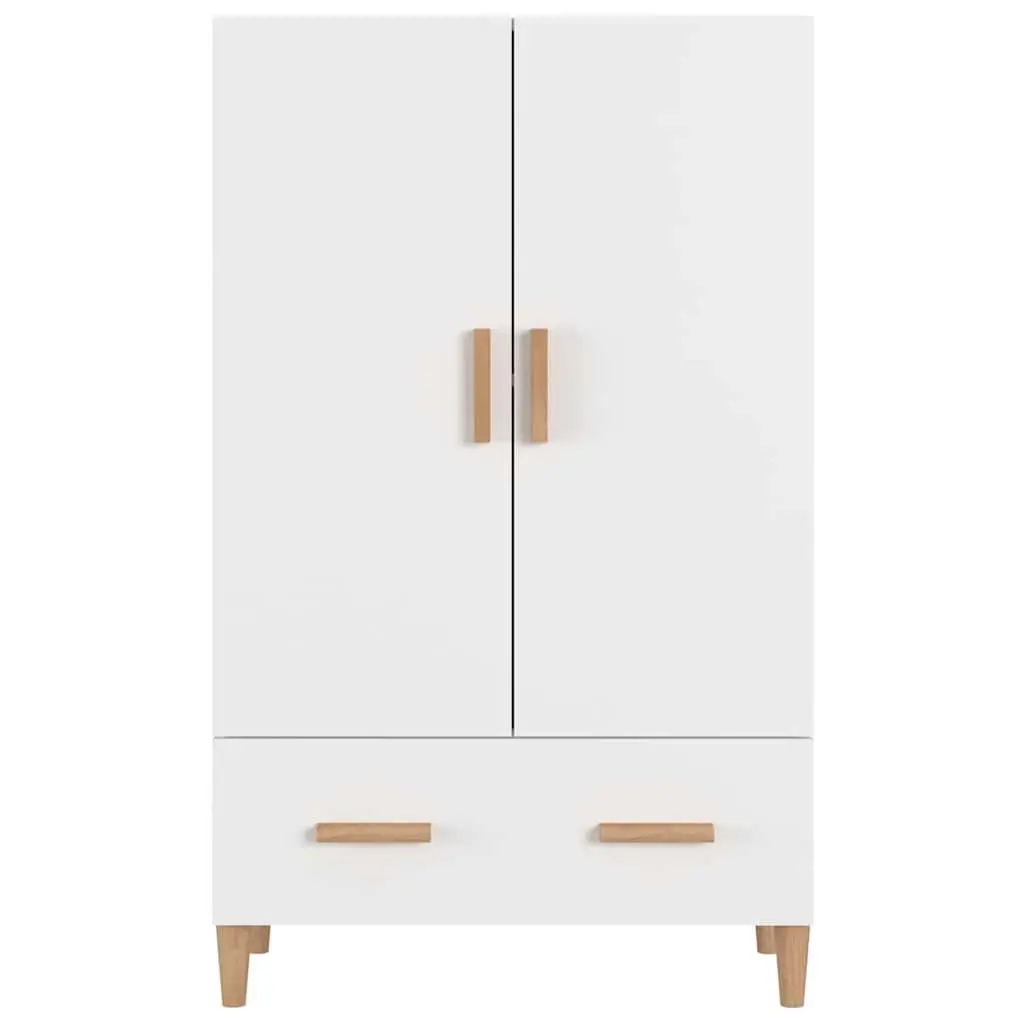 Highboard Storage Cabinet 70x31x115 cm White