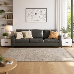 Coffee Tables with Metal Legs 2 pcs High Gloss White Side Table Drawers