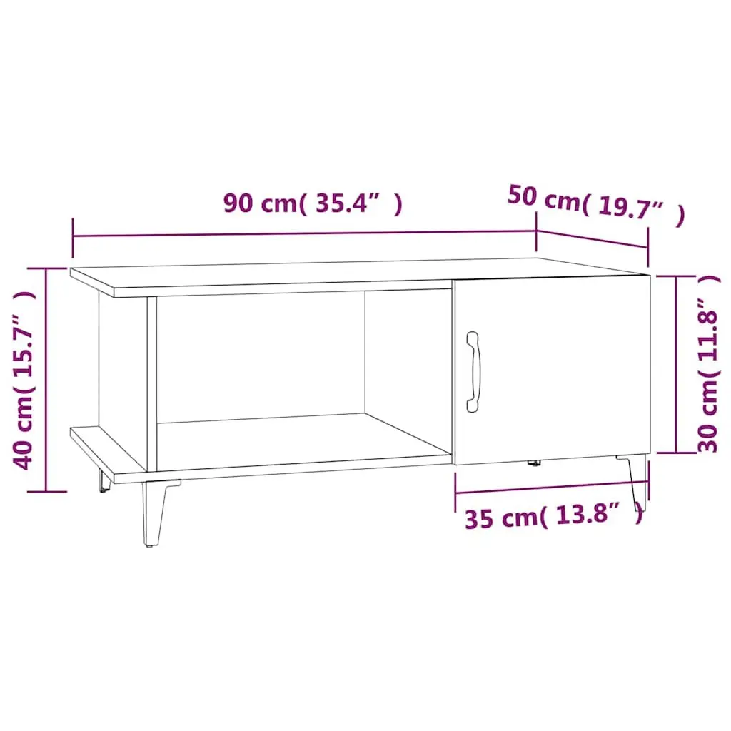 Black Coffee Table for Home Use