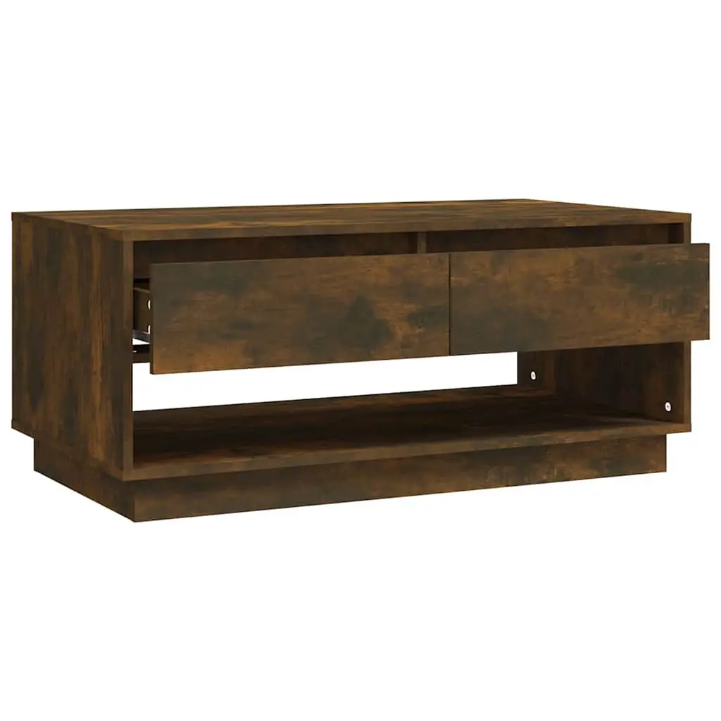 Coffee Table with Storage Drawers Modern Design Living Room Accent Furniture