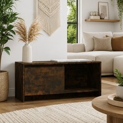 Practical Brown TV Cabinet Fits Perfectly in Your Home