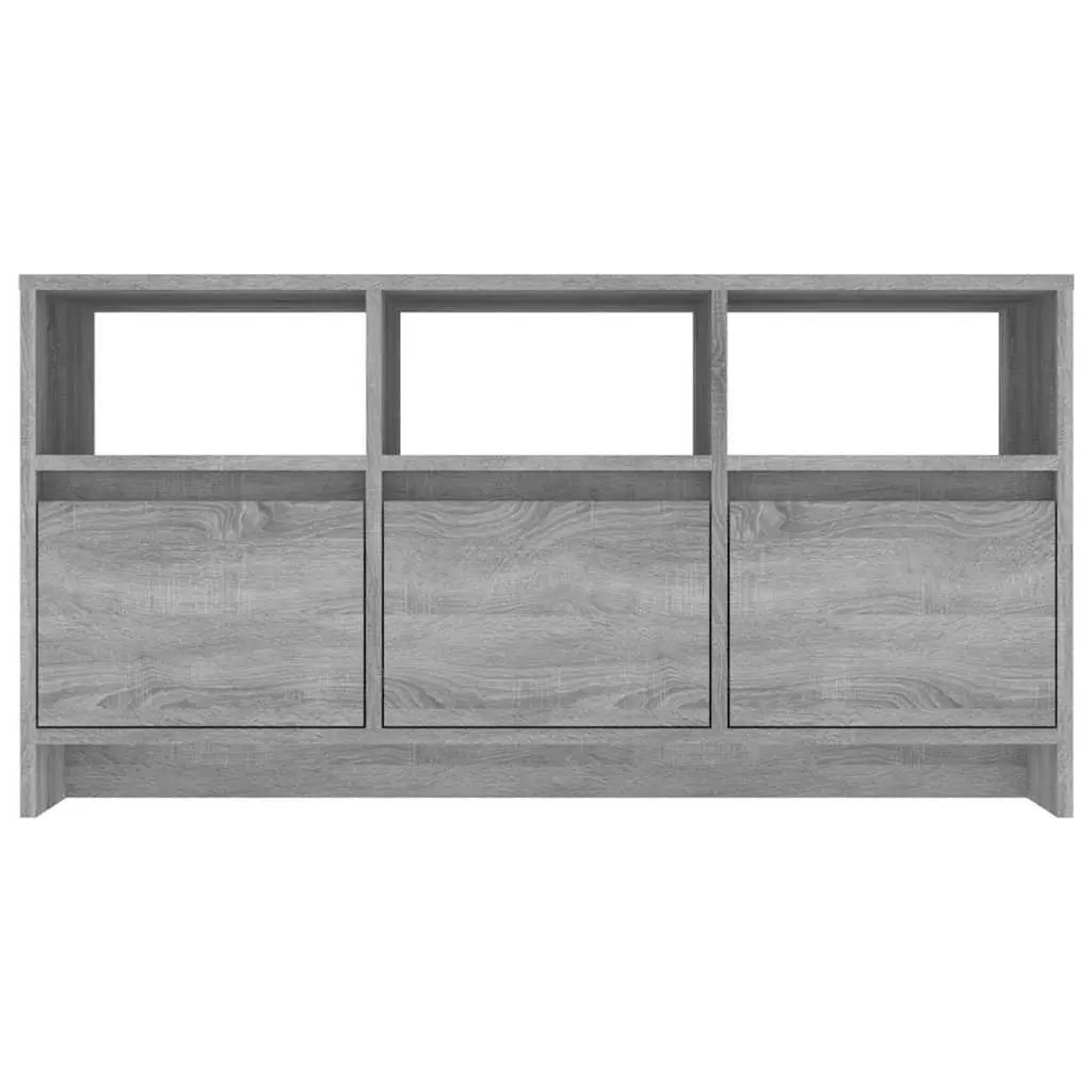TV Cabinet Engineered Wood 102x37.5x52.5cm Grey