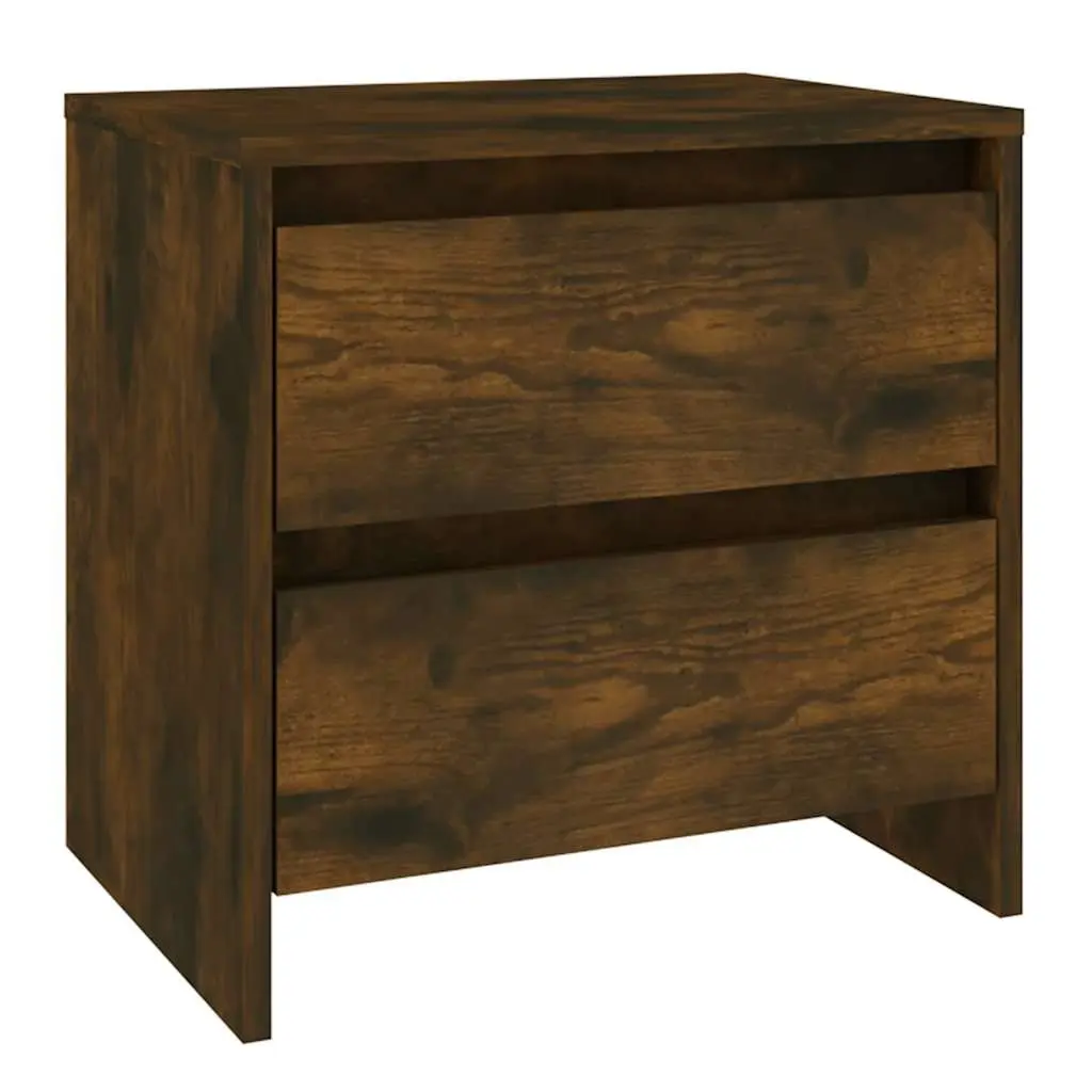 Bedside Cabinets Engineered Wood 45x34.5x44.5 cm Brown