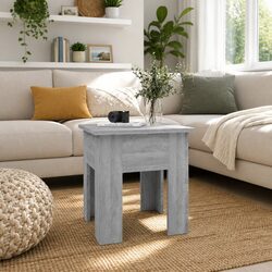 Coffee Table Grey Modern Design Living Room Accent Furniture 40x40x42 cm