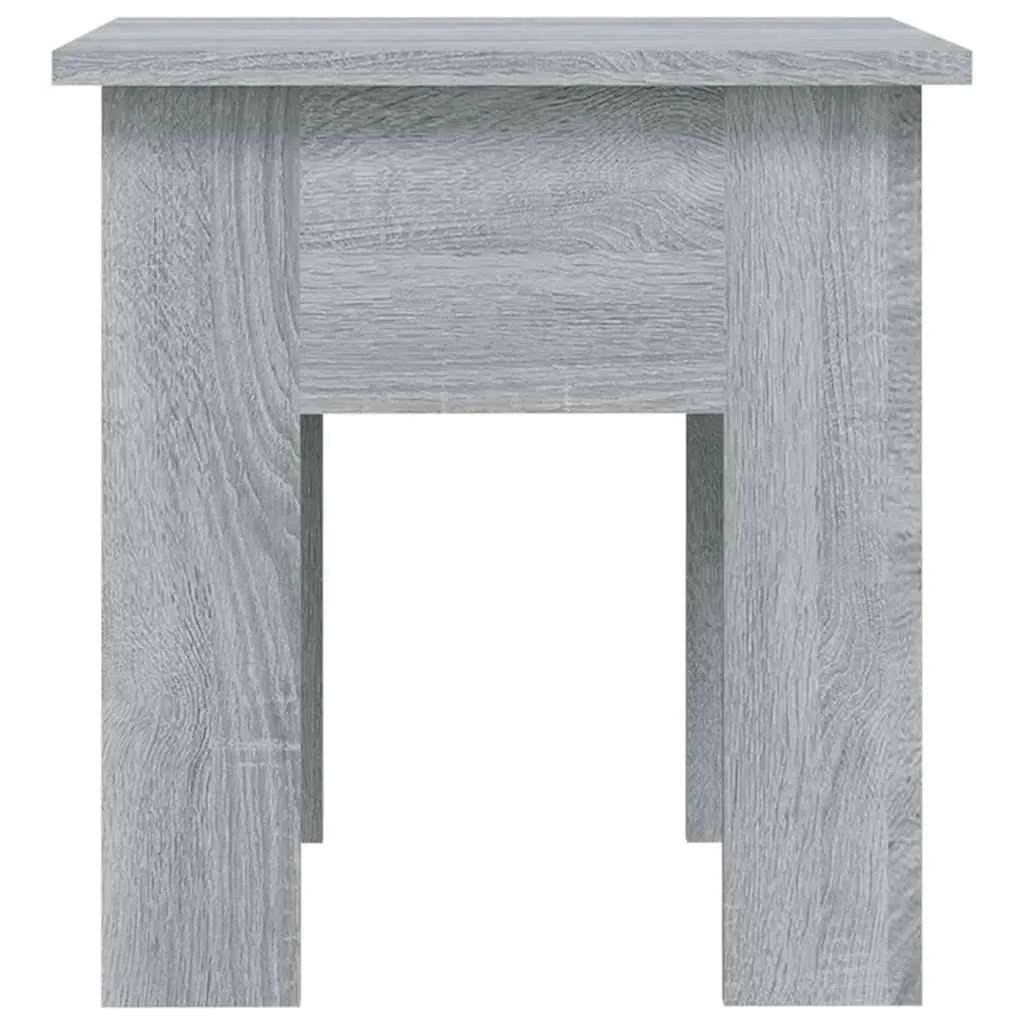 Coffee Table Grey Modern Design Living Room Accent Furniture 40x40x42 cm