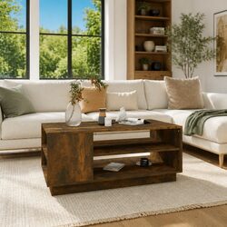 Versatile Coffee Table with Ample Storage for Home Use