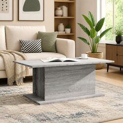 Practical Grey Coffee Table for Everyday Use