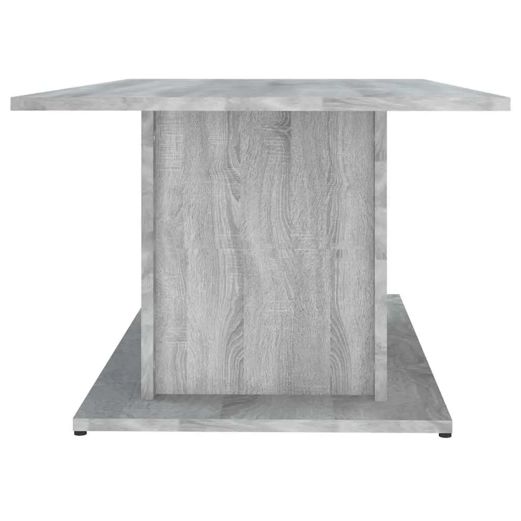 Coffee Table Grey Sonoma Living Room Accent Furniture Easy Clean Durable