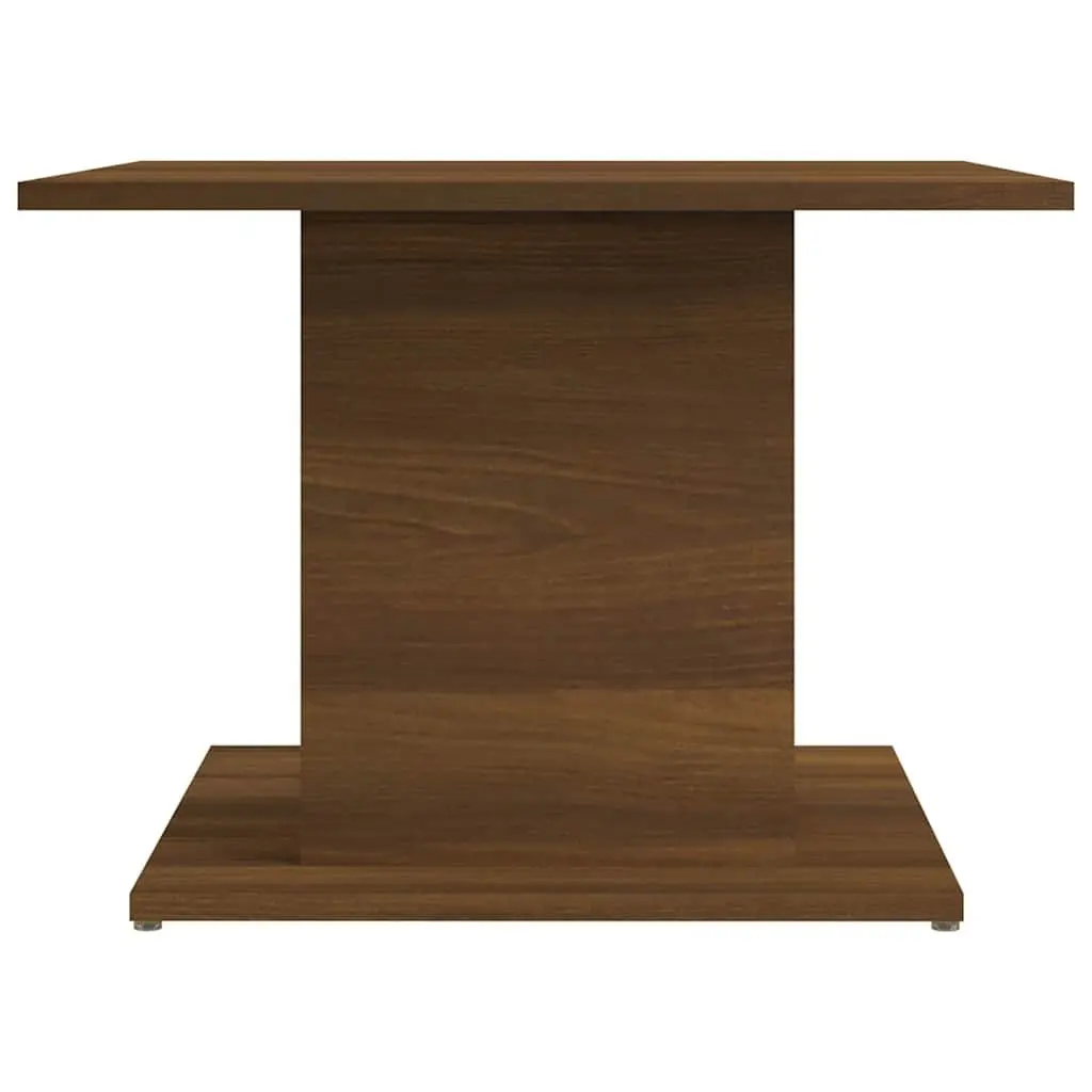 Coffee Table Brown Oak Engineered Wood Living Room Accent Furniture Decor