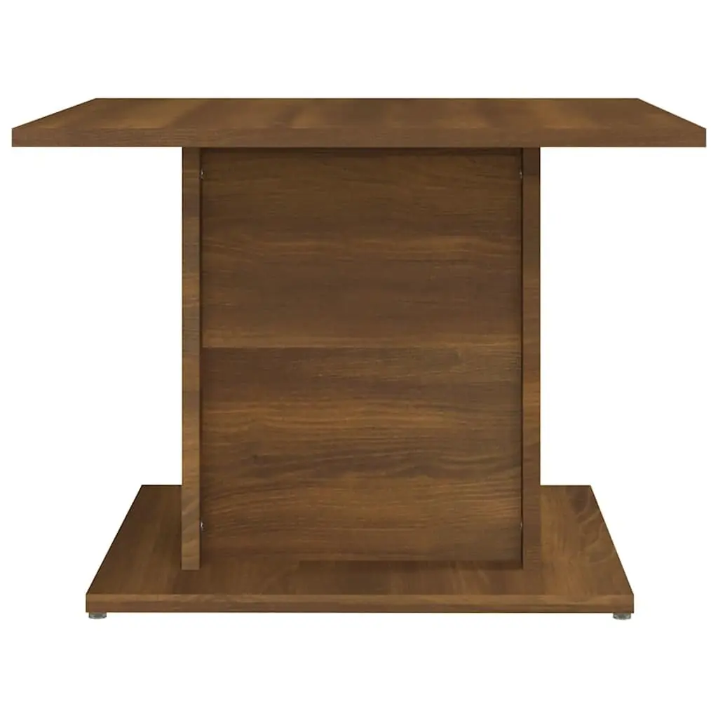 Coffee Table Brown Oak Engineered Wood Living Room Accent Furniture Decor
