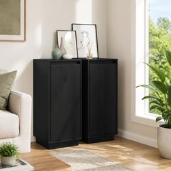 Practical Black Sideboard Cabinet for Home Storage