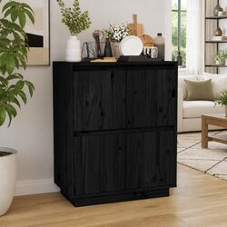Practical Black Sideboard for Everyday Use