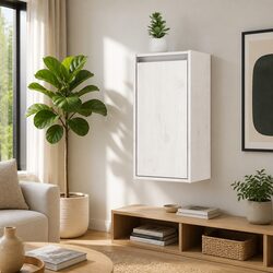 Versatile Wall Cabinets 2 pcs White 30x30x60 cm for Home Use