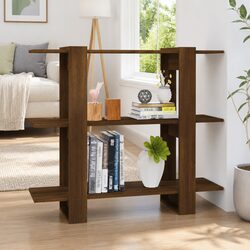Versatile Brown Book Cabinet Perfect for Any Room
