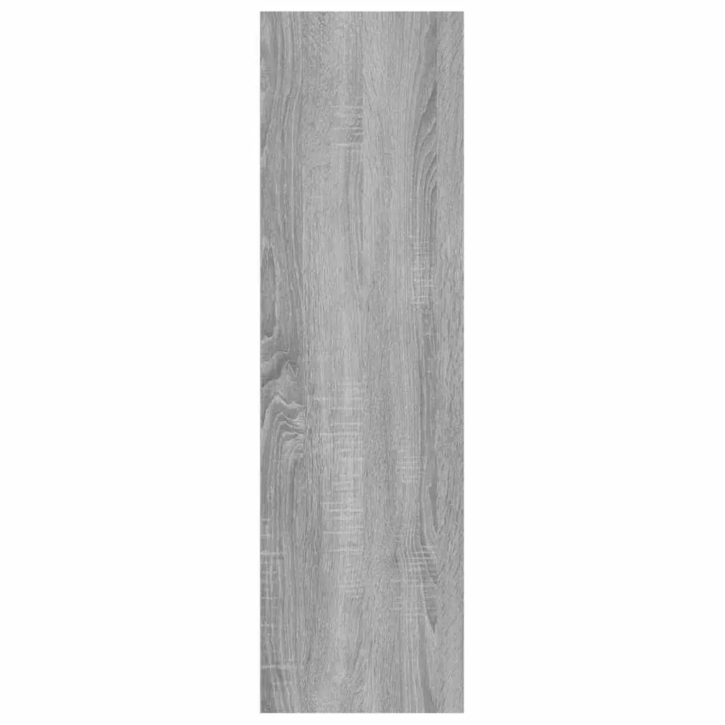Open Shelving Unit Grey Sonoma Book Cabinet Storage Organiser 100x30x103cm Room Divider