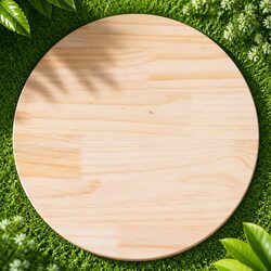 Versatile 50cm Round Table Top for Home Use