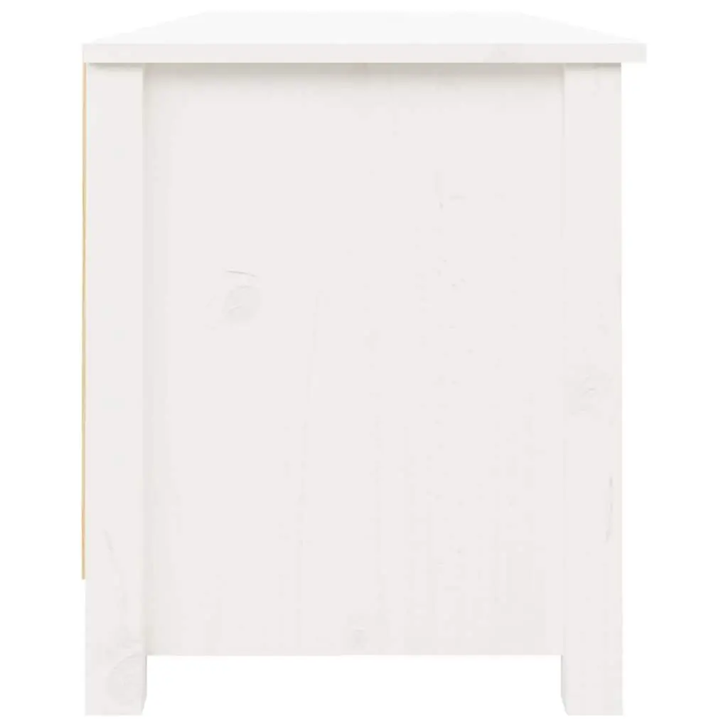 White Shoe Bench for Home Organization
