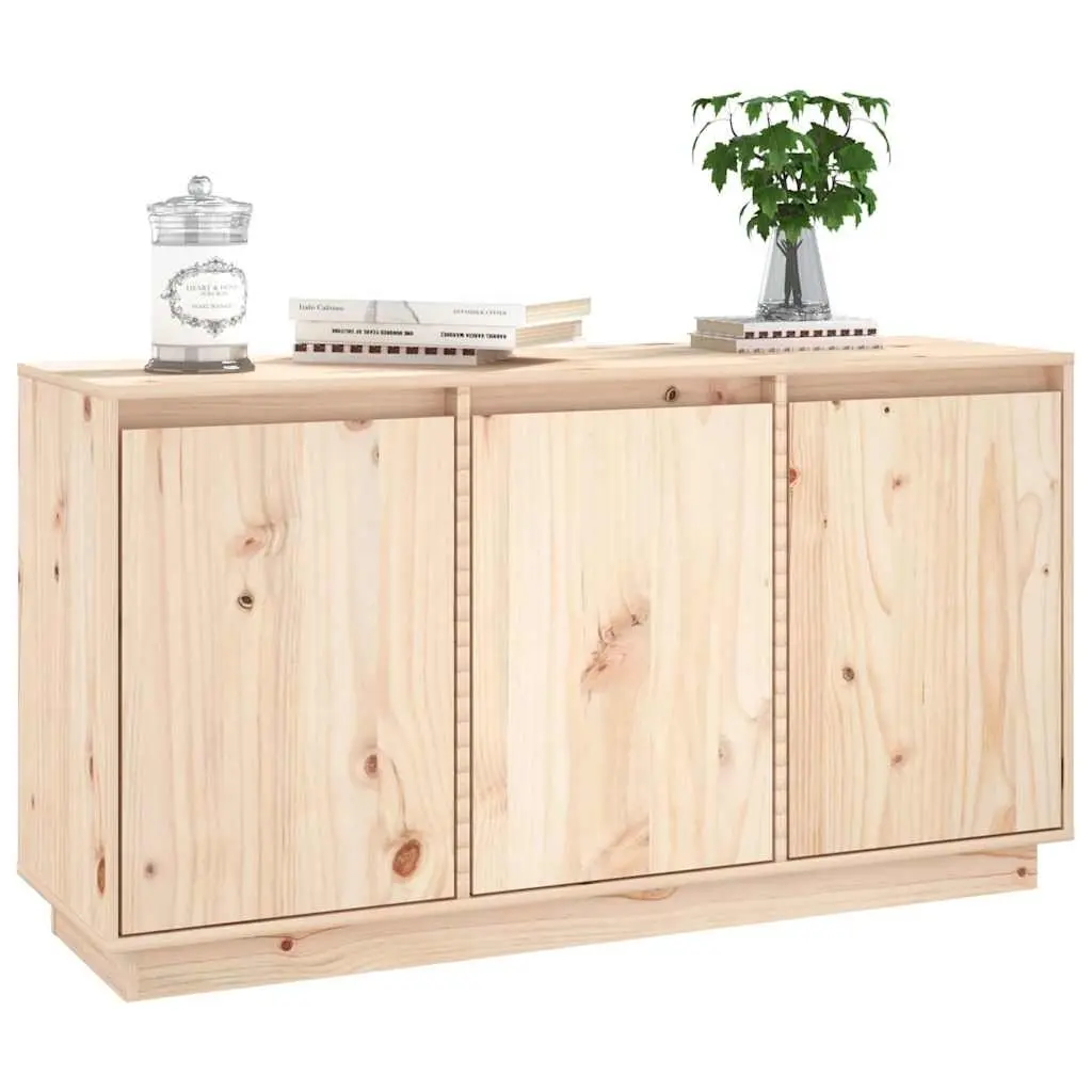 Brown Storage Sideboard 111x34x60 cm
