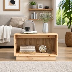 Pine Wood TV Cabinet Perfect for Media Organization