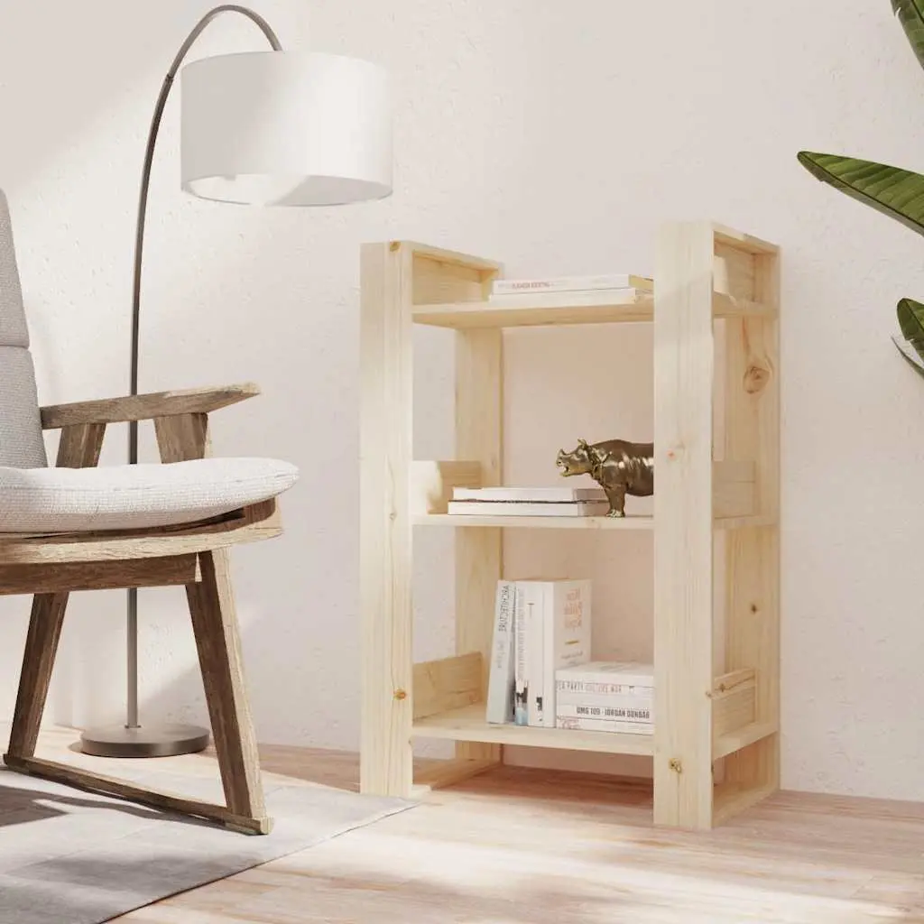 Solid Pine Book Cabinet for Home Use