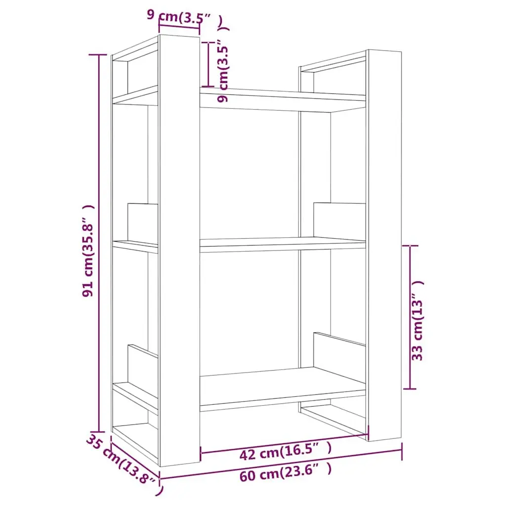 Solid Pine Book Cabinet for Home Use