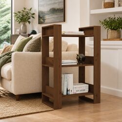 Practical Wood Book Cabinet for Every Room