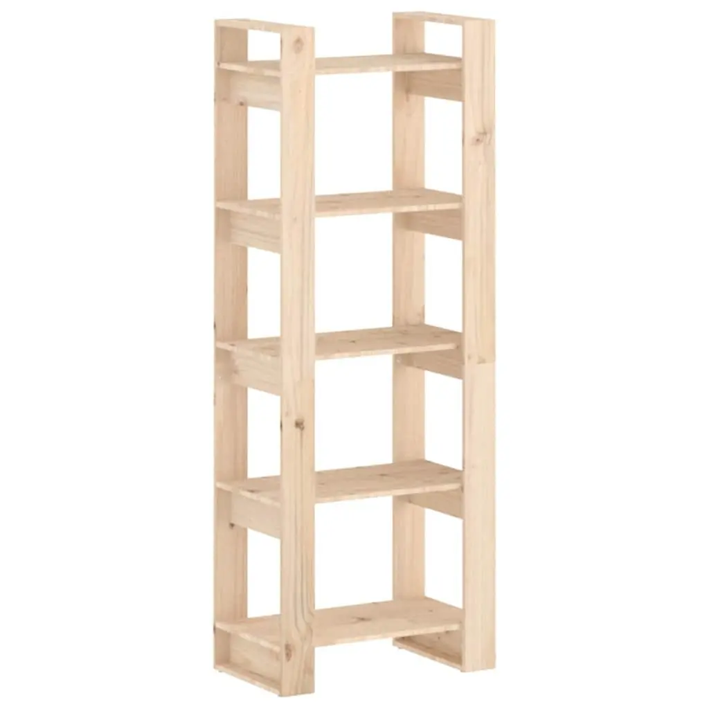 Solid Wood Book Cabinet for Home Use 60x35x160cm