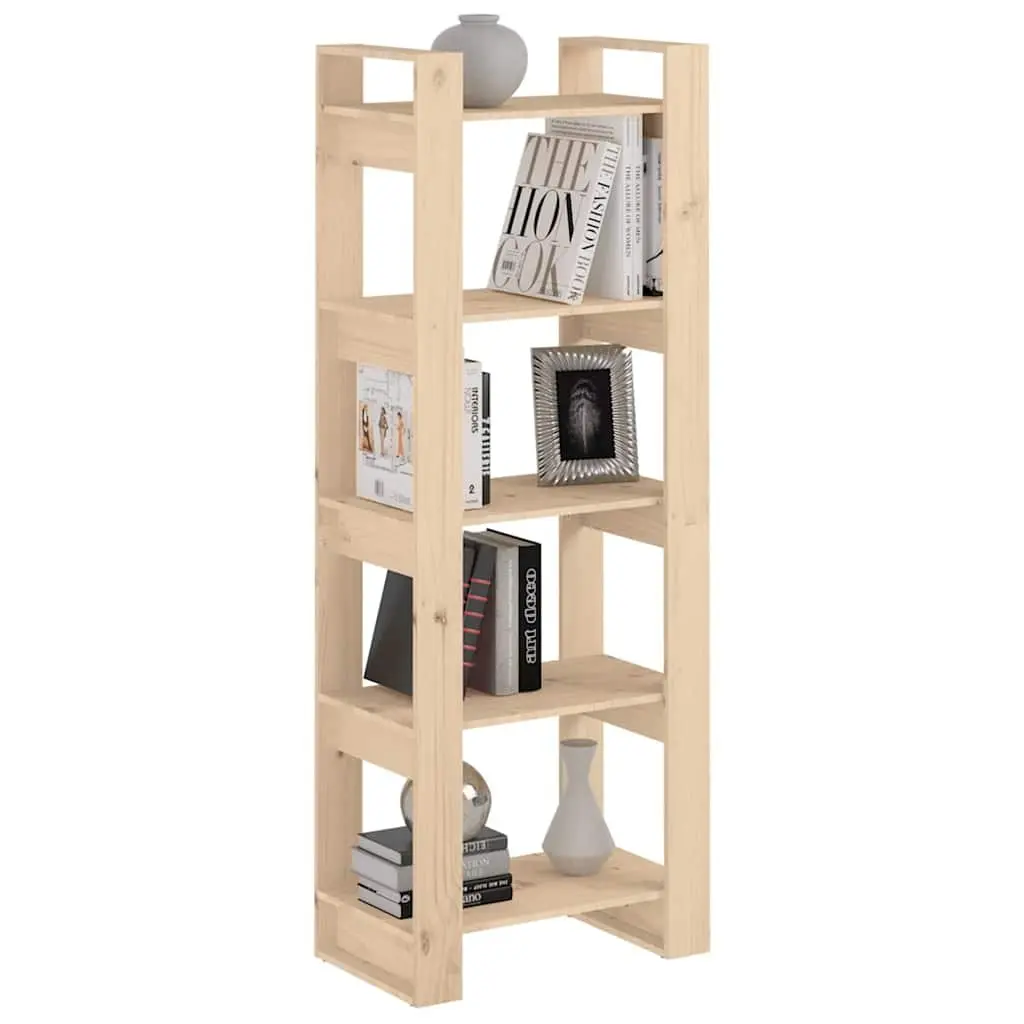 Solid Wood Book Cabinet for Home Use 60x35x160cm