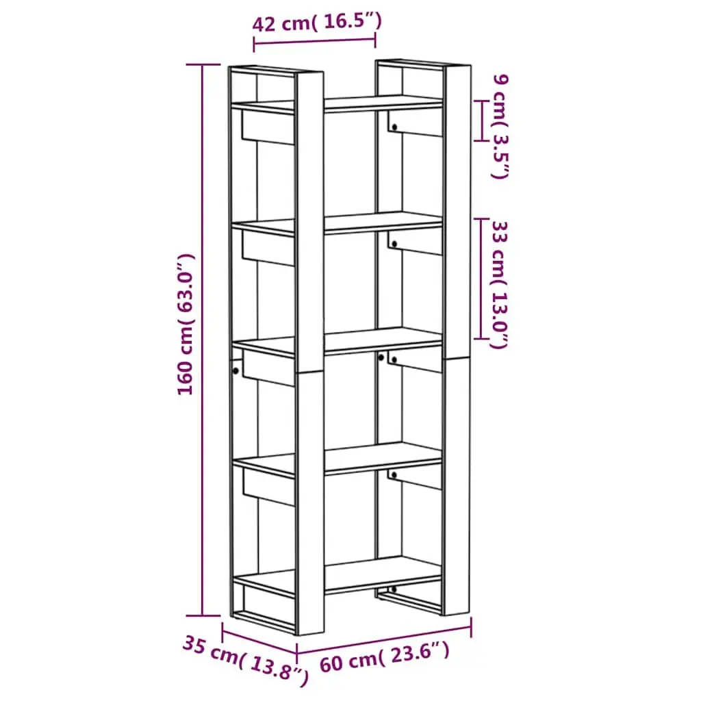 White Book Cabinet Room Divider for Home Spaces
