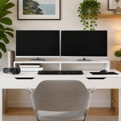 Practical Monitor Stand for Home or Office Use