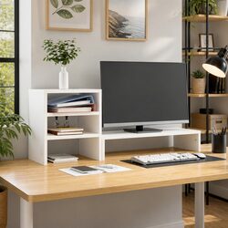 Practical Monitor Stand for Home or Office Use