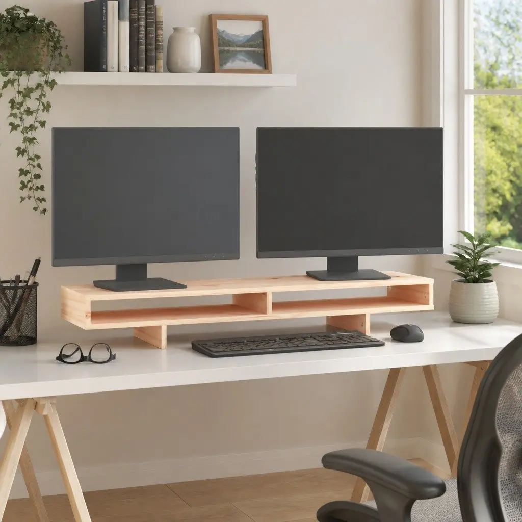 Monitor Stand 100x27x14cm for Home Office Use