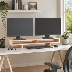 Monitor Stand 100x27x14cm for Home Office Use