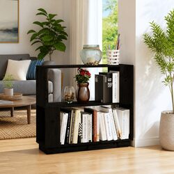 Functional Black Book Cabinet for Any Hallway or Living Area
