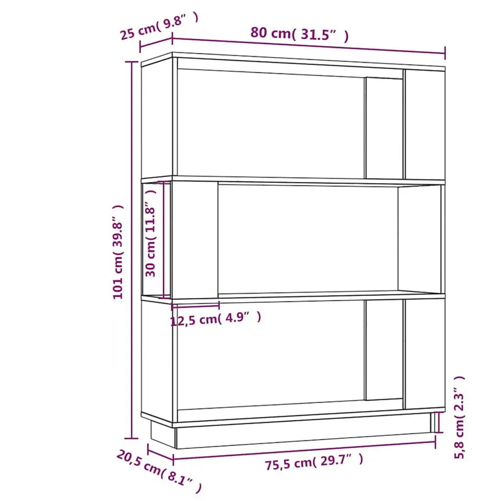 Room Divider and Book Storage for Home Use