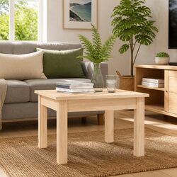 Functional Solid Wood Coffee Table for Everyday Use