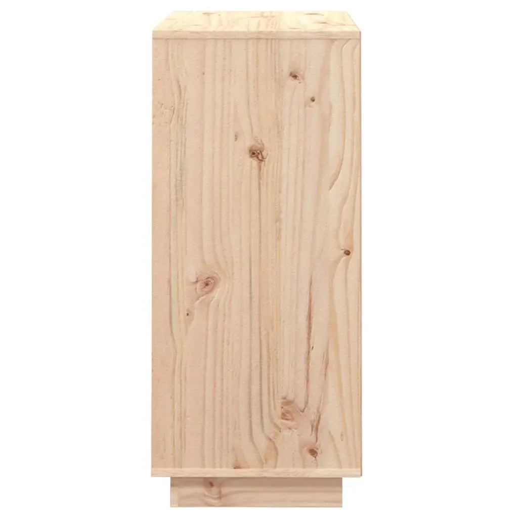 Solid Wood Pine Sideboard 74x35x80cm