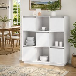 Practical 5-Door Highboard Cabinet for Everyday Use